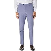 Tommy Hilfiger Mens Modern fit Dress Pants 44/34 Powder Blue Solid Stretch