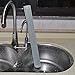 LifeQVC Over the Sink Dish Drying Rack Foldable Small Mat Roll-up Silicone Compact Dish Drainer 20.5