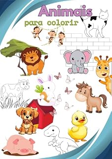 Livro Animais para colorir