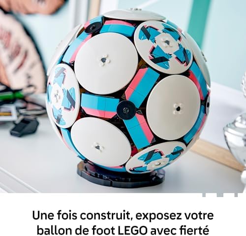 Editions Le Ballon de Foot - Jouet Football - Maquette de Balle - Décoration 3D avec Stade Miniature Interactif - Cadeau d'anniversaire pour Garçon, Fille dès 10 Ans & Fan de Sport Adulte 43019 — photo 7 sur 8