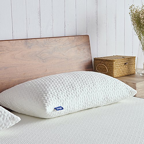 Sweetnight Pillows for Sleeping, Adjustable Loft & Neck Pain Relief-Shredded Hypoallergenic Certipur Gel Memory Foam Pillow with Removable Case,Bed Pillows for Side Back Stomach Sleeper, King Size