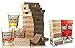 Gifts Infinity Tumbling Tower Drinking Game for Adults – Includes 4 Shot Glasses and 60 Challenge Wooden Blocks, Exciting Adult Party Game for Game Nights, Idea for Friends and Family