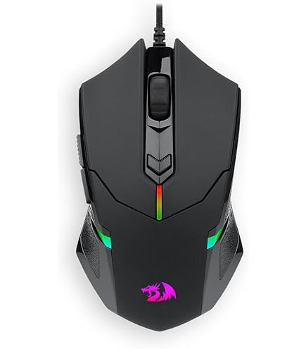 Mouse Gamer Fantech Crypto VX7, RGB, 8000DPI, 6 Botoes, Preto, VX7