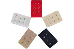 Bra Extension for Bras with 2 Hooks, Set, Cotton Convenient and Practical Durable Processing