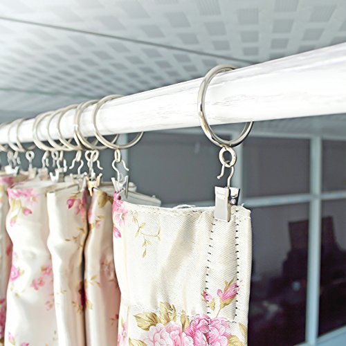Ya Jin 40-Pieces Metal Plating Clip Clamps for Curtain Drapery, Photos, Home Hanging Accessories Gold - Thumbnail 2