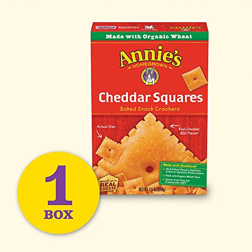 Annie's Cheddar Squares Cheese Crackers - Image 4