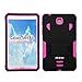 iRHINO Protective Case with Built in Kickstand for Samsung Galaxy Tab (4.7-Inch) - Pink