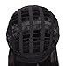 ColorGround Short Anime Cosplay Wig with Detachable Ponytail (Black)