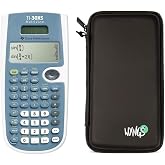 TI-30XS Multiview Scientific Calculator + WYNGS Protective Case Black