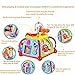 JOYIN Baby Toddler Activity Center Musical Activity Cube Play Learning Center Toy 15 in 1 Interactive Educational Activity Pyramid Multi-Functions with Lights Sounds
