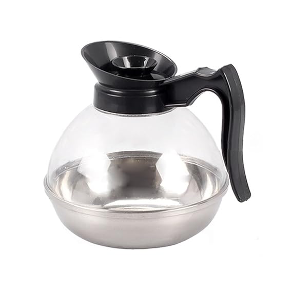 Coffee Jug,Stainless Steel Bottom Hot Plate Base Tea Pot Restaurant