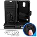BUDDIBOX Galaxy S5 Case, [Wallet Case] Premium PU Leather Wallet Case with [Kickstand] Card Holder and ID Slot for Samsung Galaxy S5, (Black)