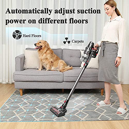 Proscenic P11 Cordless Cleaner, 450W Stick Vacuum with 25000pa Powerful