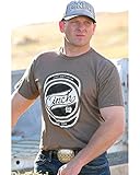 Cinch Men's Short Sleeve Olive T-Shirt