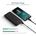 Quick Charge 3.0 RAVPower 10000mAh Portable Charger with QC 3.0 Input & Output, Ultra-Slim 10000 Power Bank with High-Density Li-Polymer Battery Pack for iPhone, iPad, Galaxy and More