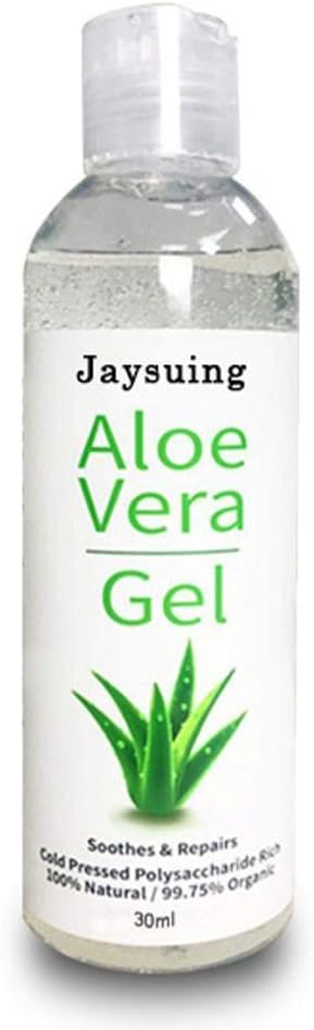 100% Pure Natural Aloe Vera Gel Face Body Moisturizer Anti Wrinkle Ageing Cream Gel Soothing Hydrating Nourishing Cooling After Sun Lotion for Dry Sensitive Skin Sunburn Repairing