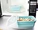 Collapsible Food Storage Containers with Lids (4 Pieces)