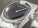 DETOMASO CLASSIC MAN One Revolution in 24 Hours Mens Quartz Watch with Stainless Steel Casing (Silver/Black)