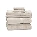 800 GSM 100% Egyptian Cotton 6-Piece Towel Set - Premium Hotel Quality Towel Sets - Heavy Weight & Absorbent - 2 Bath Towels 30