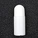 JETEHO 6 Pack Empty Leak-Proof Refillable Roll-On Deodorant Bottles, Plastic Containers Bottles with Roller Balls and White Caps for Essential Oil Perfumes Lip Balms