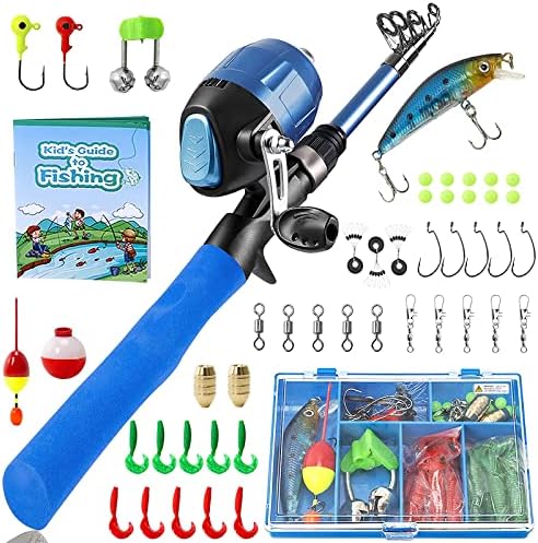 PLUSINNO Kids Fishing Pole,Telescopic Fishing Rod and Reel Combos with Spincast Fishing Reel and String with Fishing Line price in UAE | Amazon UAE | kanbkam PLUSINNO Kids Fishing Pole,Telescopic Fishing Rod and Reel Combos with Spincast Fishing Reel and String with Fishing Line price in UAE | Amazon UAE | kanbkam