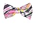 5 PC Mens Assorted Pattern Pre-Tied Adjustable Neck Tie Bowties (A-01)
