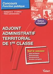 Adjoint administratif territorial de 1ère classe