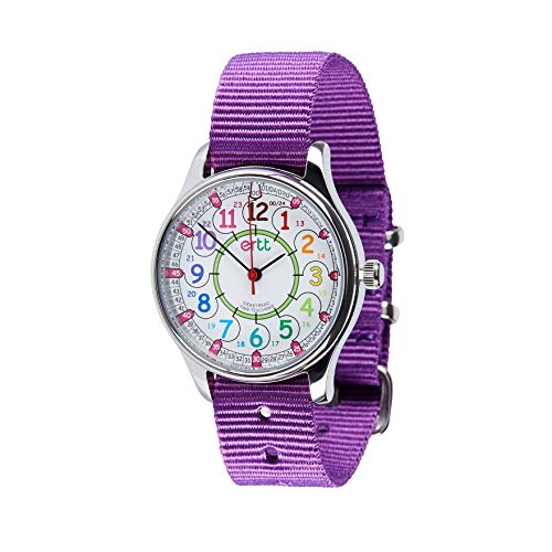 Rainbow Face - Purple Strap