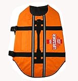 PETLESO Dog Life Jacket Regular - Fit Reflective Puppy Life Jacket - Large