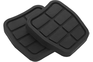 TINEASUR Rubber Car Pedal Pads for Clutch and Brake with Easy Installation, Fits Most Car Models, Sturdy