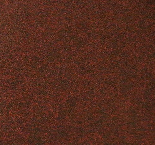 Polymat 10'x4' Roll of Felt Craft Fabric (Burgundy) for Crafts, Art, Auto, Vehicle, Home, Drawers, Cabinets, and more.
