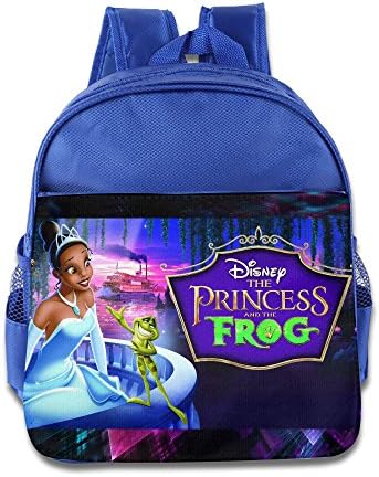 The Princess And The Frog Little Kids School Backpack Bag RoyalBlue