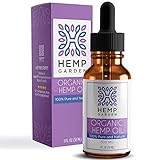 Organic Hemp Oil Drops 500mg - Premium Pain Relief Anti-Inflammatory & Joint Support, Perfectly Balanced Essential Fatty Acids Omega 3 & 6, Easily Digestible, Non-GMO, Ultra-Pure Cold-Pressed, Vegan