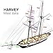 CAVEEN 1:130 DIY Ship Assembly Model Kits Classical Wooden Sailing Boat Scale Model Decoration 380x130x270mm