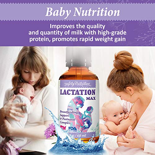 Lactation Supplement Fenugreek & Blessed Thistle & Moringa & Fennel