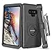 BENTOBEN Galaxy Note 9 Case, Shockproof Heavy Duty Rugged Hybrid Hard PC Cover Soft Silicone Bumper Full Body Protective Phone Case with Kickstand Belt Clip Holster for Samsung Galaxy Note 9,Black
