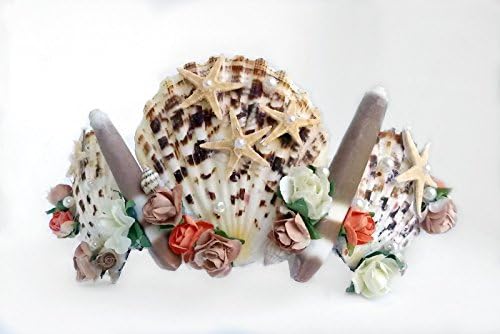 Beach wedding Seashell crown, Mermaid Hair Accessories