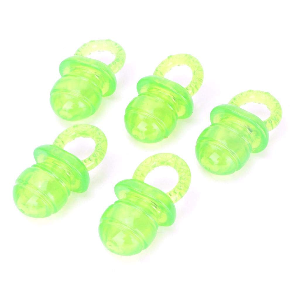 5pcs Dogs Chew Pacifier Toy Puppy Teething Chew Toy Pet Molar Toy Cute Teeth Clean Toy Dog Cat Nipple Shape Interactive Chew Toy (Green)