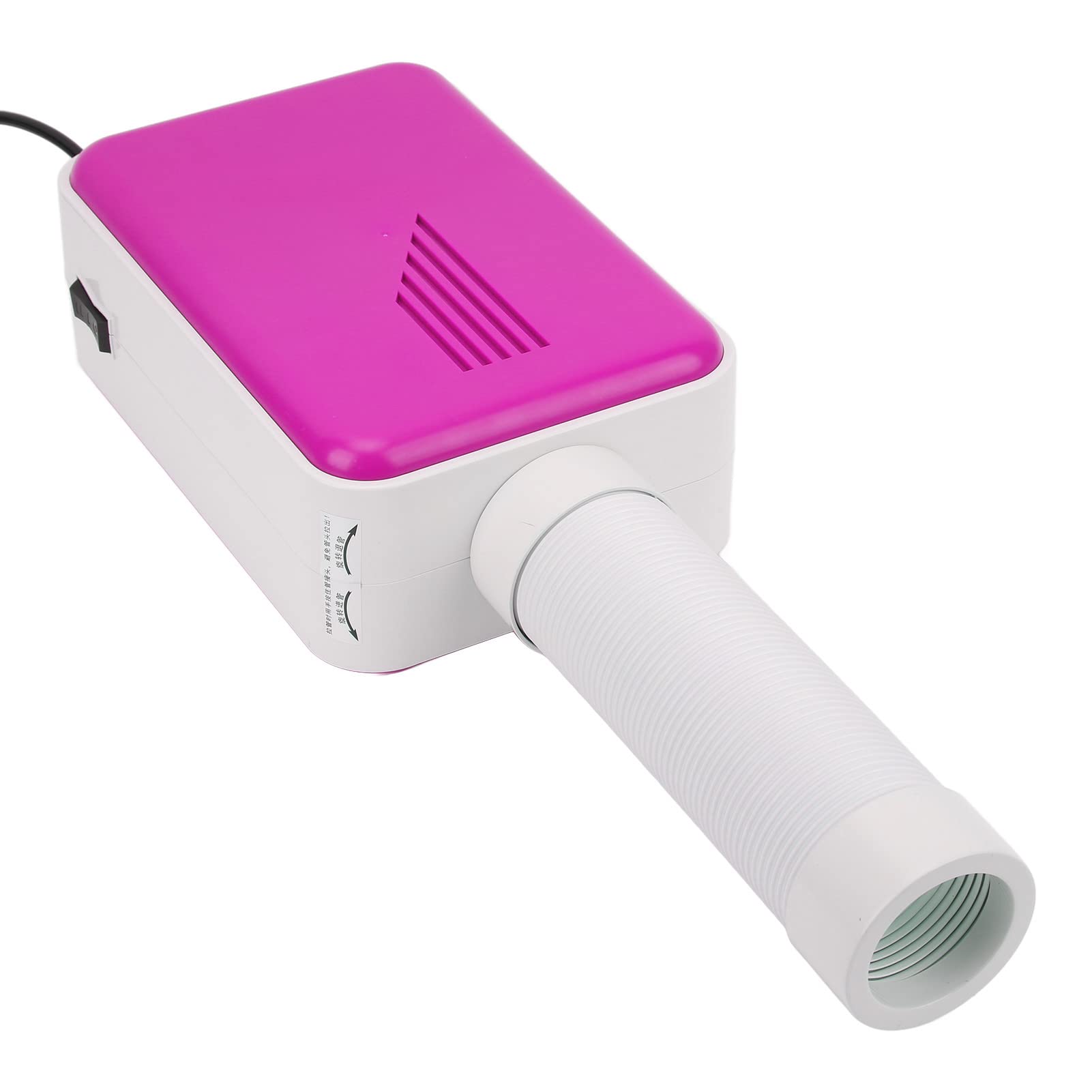 YOAS Portable Clothes Dryer, Space Saving 2 Low Noise Modes Travel Cloth Dryer Compact Convenient Multifunctional for Pet Clothes for Home (Purple)