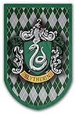 Harry Potter Style Banner - Slytherin Flag 37x24 in - Printed on Both Sides - Durable Enough for Outside Conditions - Perfect Barware Man Cave Gift - Unique HP Collectible Accessories