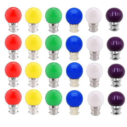 Red Yellow Blue Green Warm White