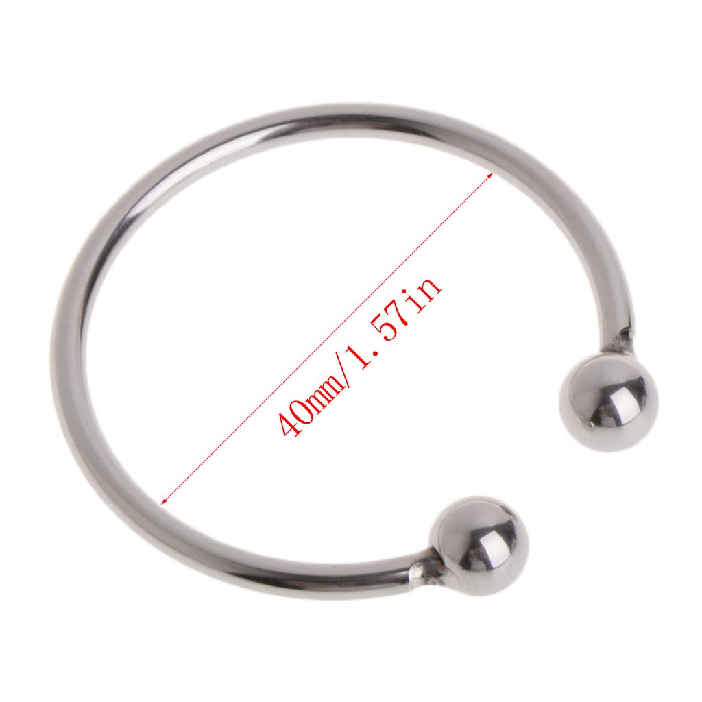 Valcano Pene Anillo Acero Inoxidable Pene Anillo Erección Mejoras ...