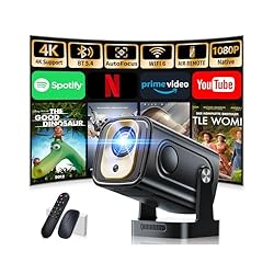 Mini Projector with WIFI 6 and Bluetooth