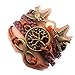 Handmade Fashion Infinity Birds Swallow Tree for Life Charm Friendship Gift - Braid Suede Personalized Leather Bracelet