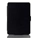 HAOCOO Ultra Slim Leather Smart Case Cover Build in Magnetic [Auto Sleep/Wake] Function for All-New Kindle Paperwhite 2012, 2013, 2015 Versions (Not fit All-New Paperwhite 10th Generation)(Black)