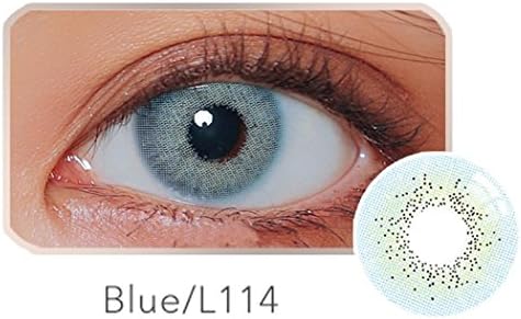 Diaper Multi-Color Cute Contact Lenses Color Blends Cosplay Eyes Cosmetic Makeup Eye Shadow (A Pair)