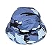 Falari Men Women Unisex Cotton Bucket Hat Small/Medium Bluesky Camo