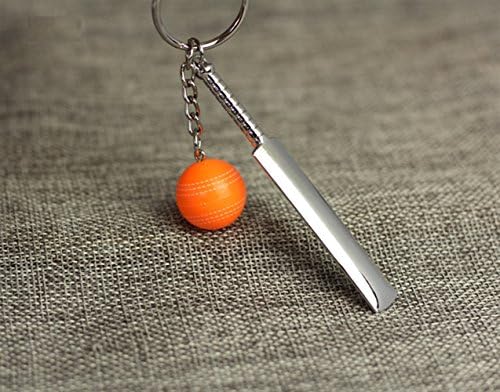 Easyflower Stylish Durable Keyrings Cricket Pendant Metal Keyring Purse Hand Bag Car Charm Keychain Gift (Orange)