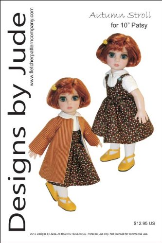 Autumn Stroll Pattern for 10" Patsy & Ann Estelle