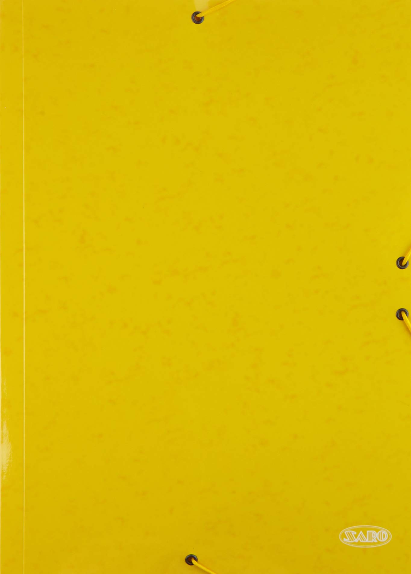 Cardboard Folder Folio Flaps Yellow Pack 14 Folders